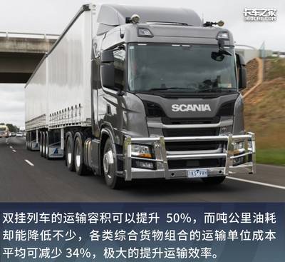 合規(guī)可拉60噸，備受青睞的“雙掛列車”為何在中國(guó)全面普及為時(shí)過(guò)早？